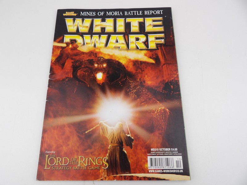 Boek: White Dwarf, Mines Of Moria Battle Report, Lord Of The Rings, 2005