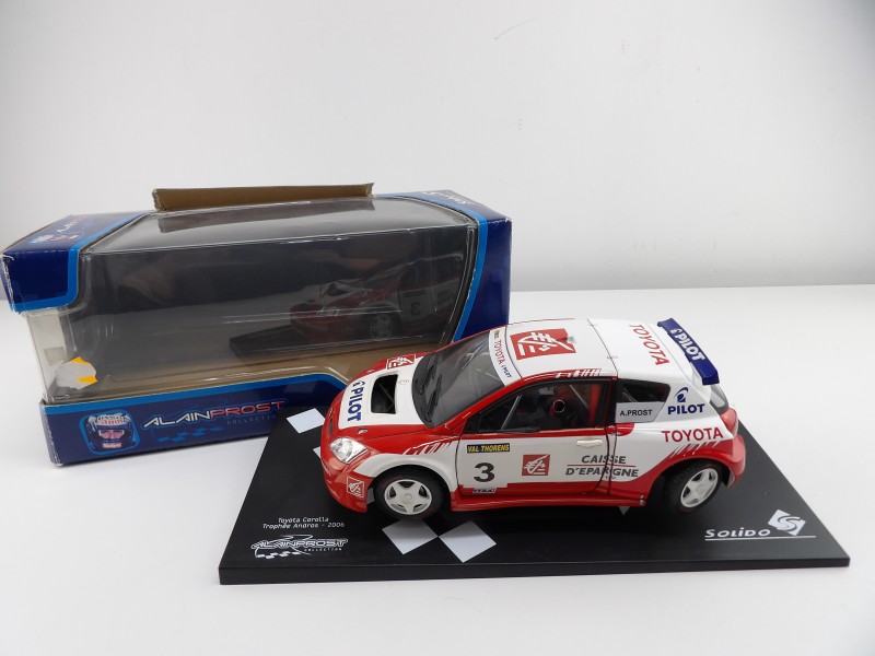 Schaalmodel: Toyota Corolla, Alain Prost, Andros 2006, Solido