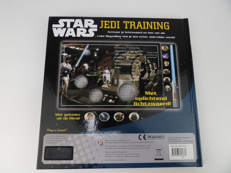 Interactief Boek: Star Wars, Jedi Training, 2016