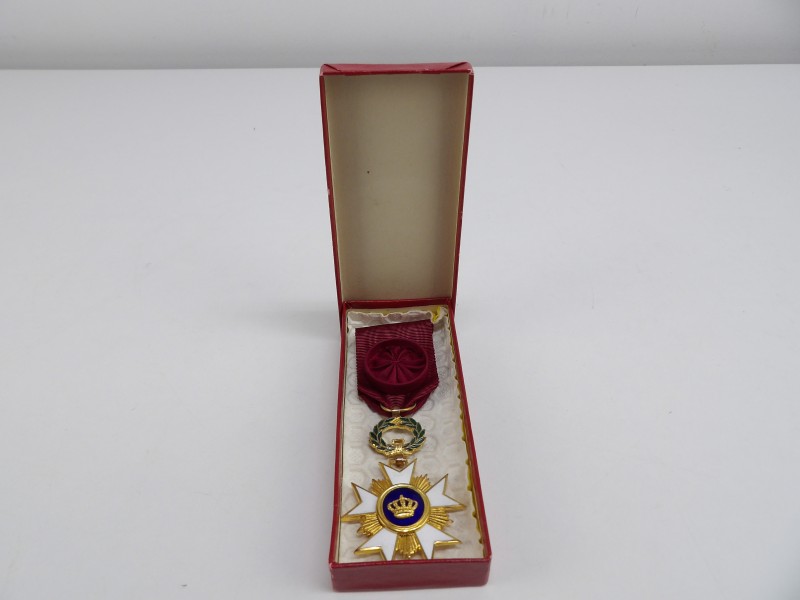 Belgische Medaille: Militair – Ridder In De Kroonorde