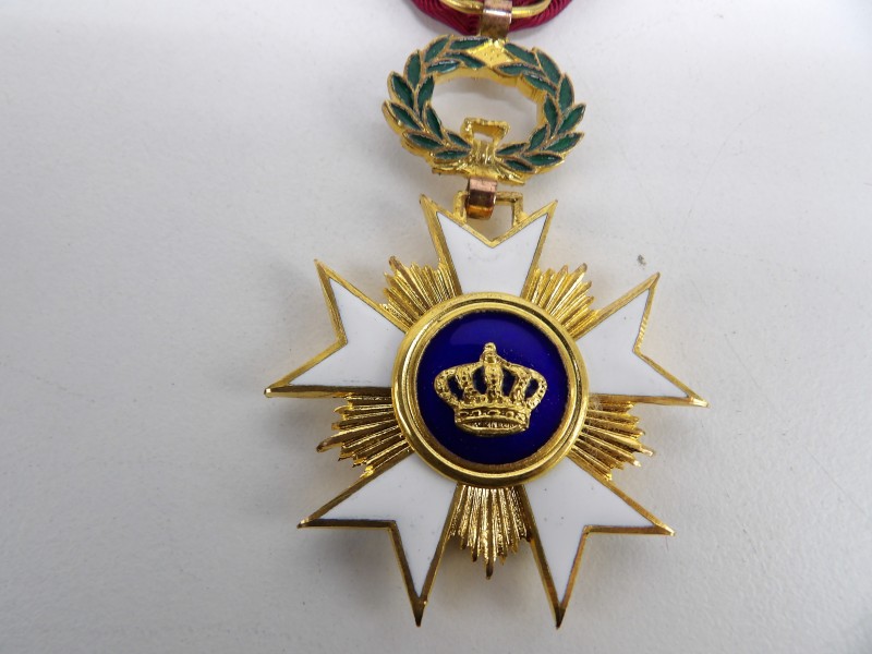 Belgische Medaille: Militair – Ridder In De Kroonorde