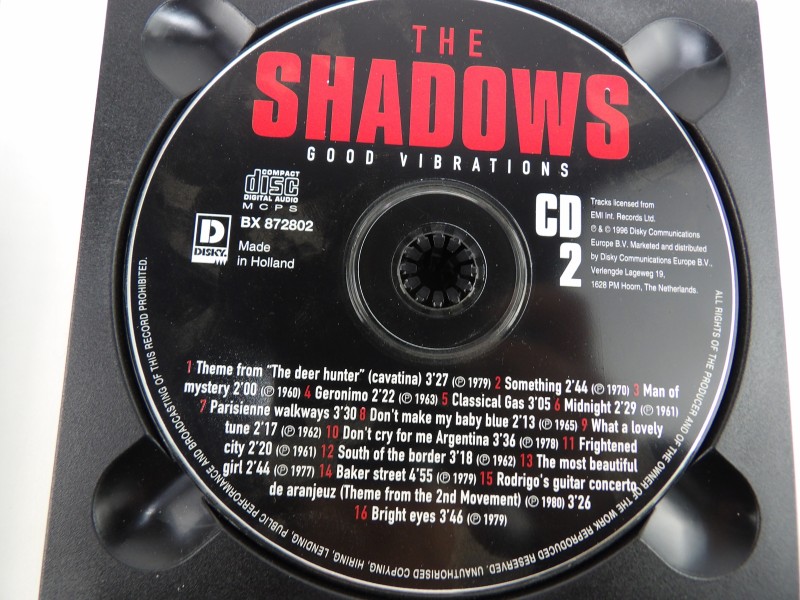3 x CD, The Shadows: Good Vibrations, 1996