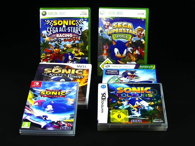 Uniek lot van spelletjes voor Wii DS Xbox360 & Switch Kringwinkel