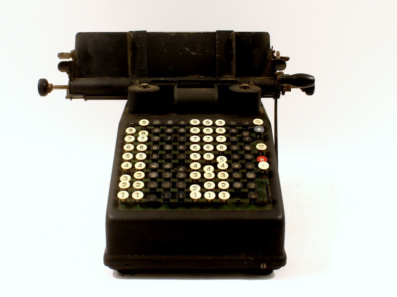 Antiek Burroughs Rekenmachine Kringwinkel