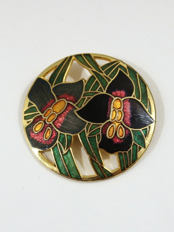 Emaille Broche