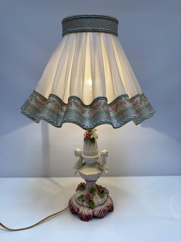 Porseleinen tafellamp: Capodimonte