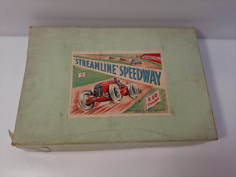 Jaren '30 speelgoed racebaan: 'Streamline' Speedway