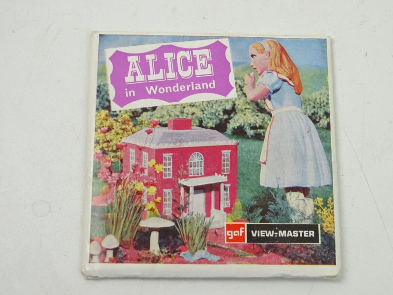 Viewmaster Schijven: Alice In Wonderland, 1952