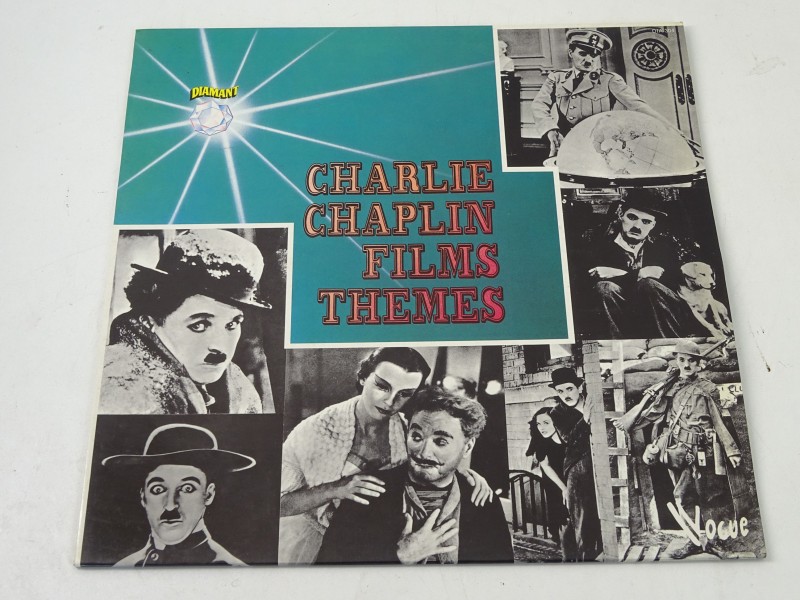 LP: Charlie Chaplin Film Themes, Michel Villard & Orchestra, 1978