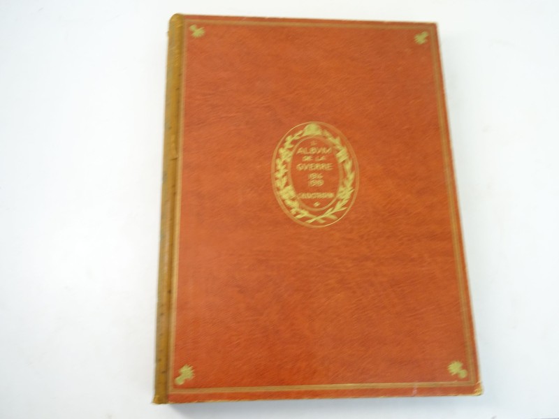 Antiek Boek, L'Album De La Guerre, Deel 2, Parijs 1922
