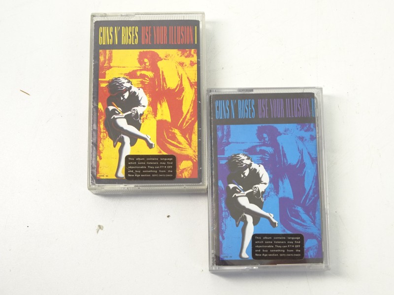 2 x Cassette, Guns N' Roses: Use Your Illusion 1 + 2, 1991