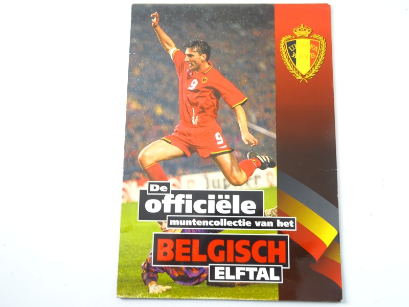 Boekje: De Officiële Muntencollectie Van Het Belgisch Elftal, 1997-1998