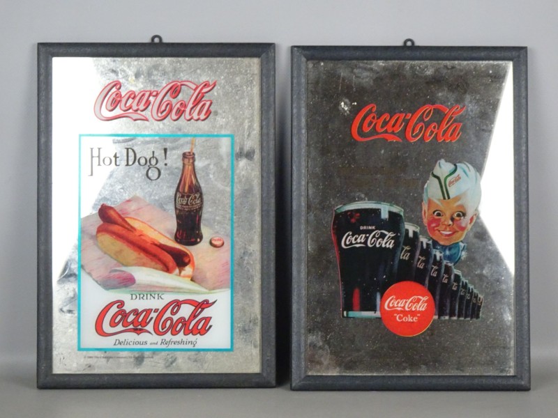 Vintage coca cola spiegels