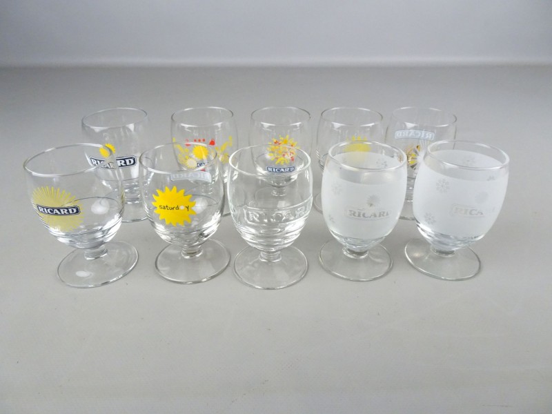 Collectie Ricard glazen