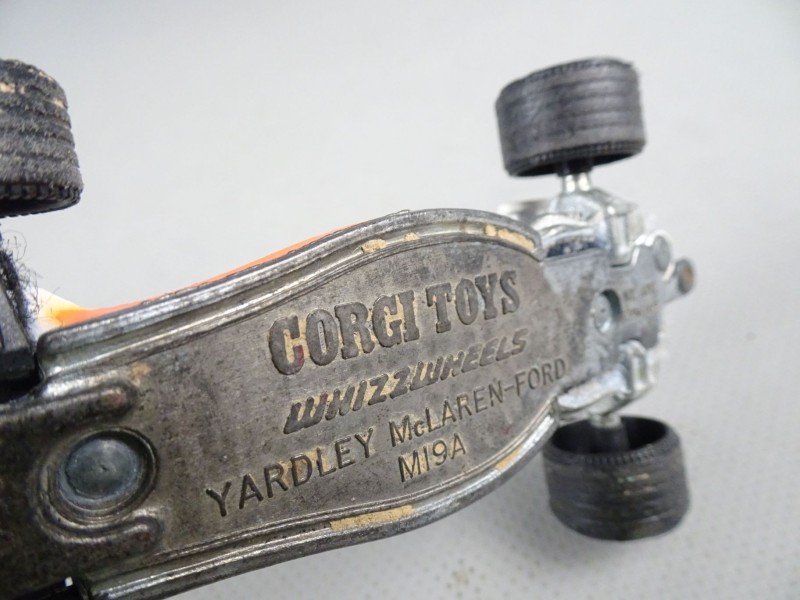 Corgi Toys Whizzwheels Yardley McLaren-Ford M19A