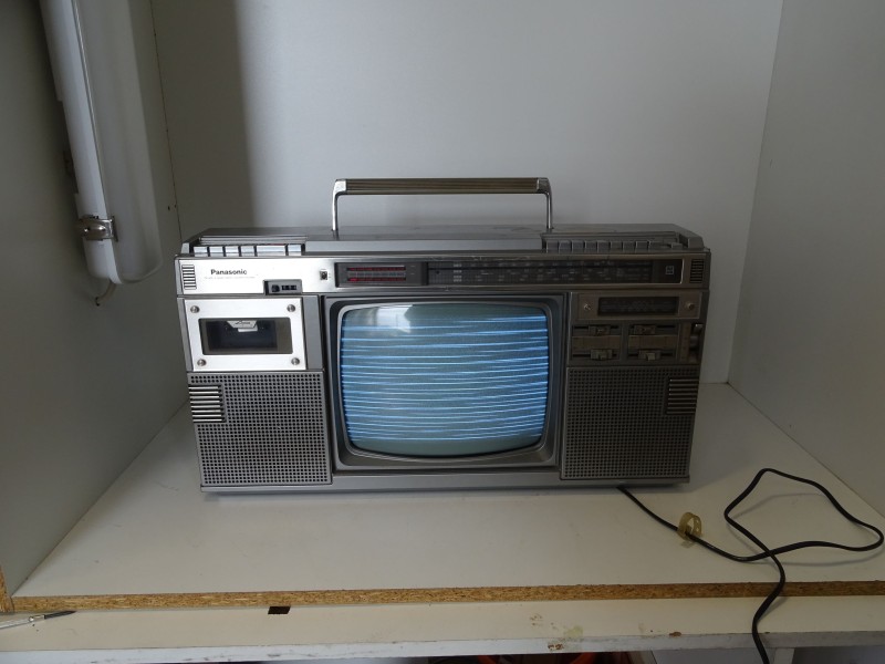 Panasonic Radio met TV, Radio en Cassette, 1982