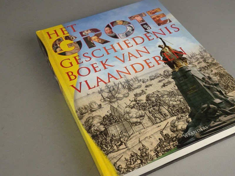 Boek: Het grote geschiedenisboek van Vlaanderen. - Kringwinkel