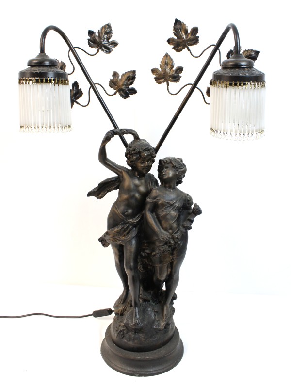 Imposante Art Nouveau Tafellamp