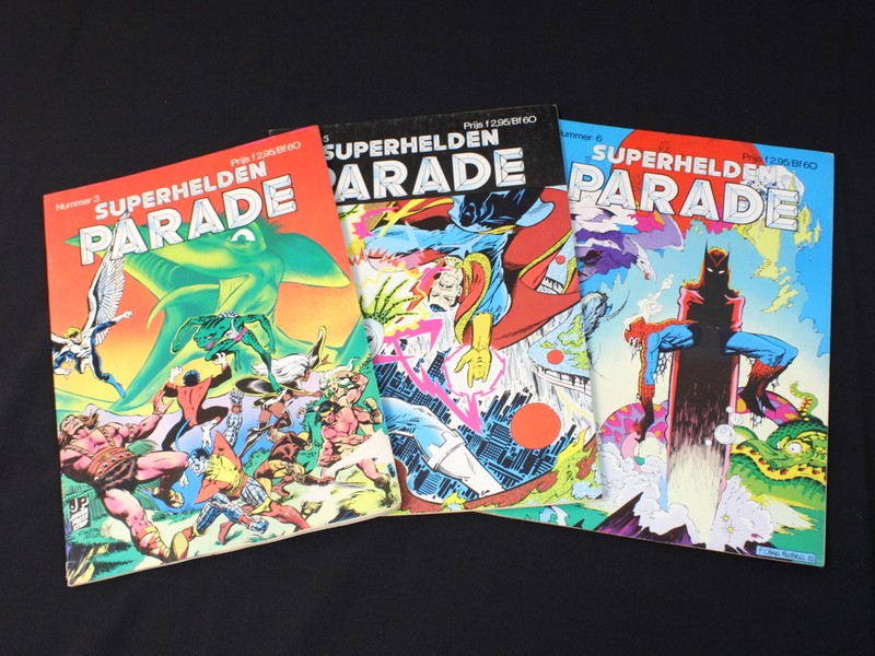 Lot 'Superhelden Parade' 1982-1983