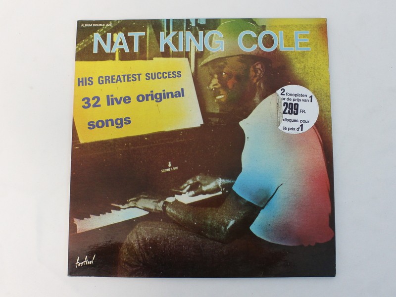 12” Dubbel Vinyl - Nat King Cole - His Greatest Success