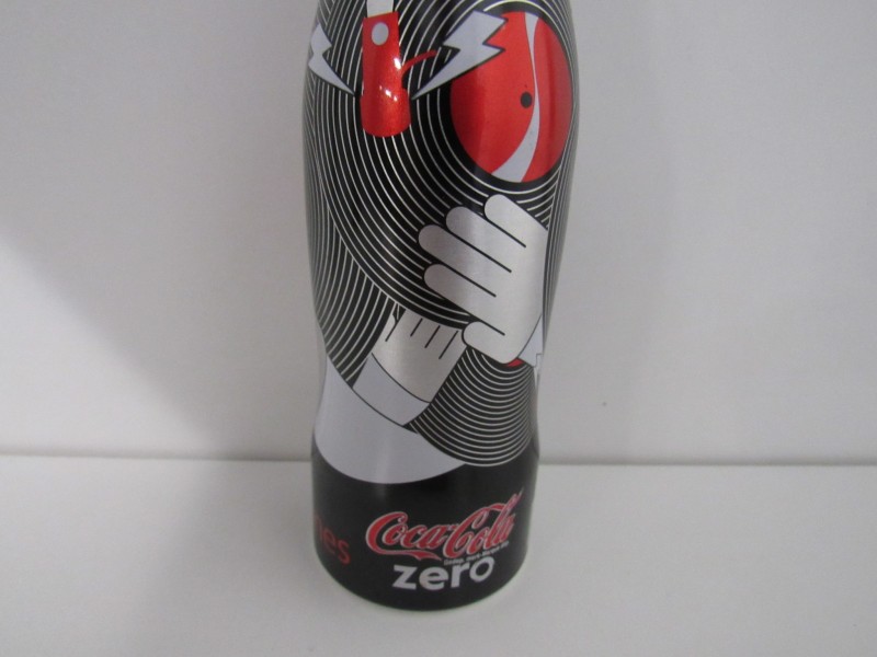 2 Aluminium Coca Cola flesjes