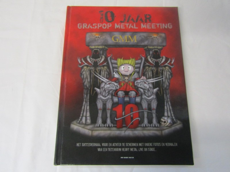 Boek, 10 Jaar Graspop Metal Meeting, 2005