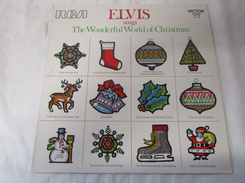 LP, Elvis Sings The Wonderful World Of Christmas, 1971
