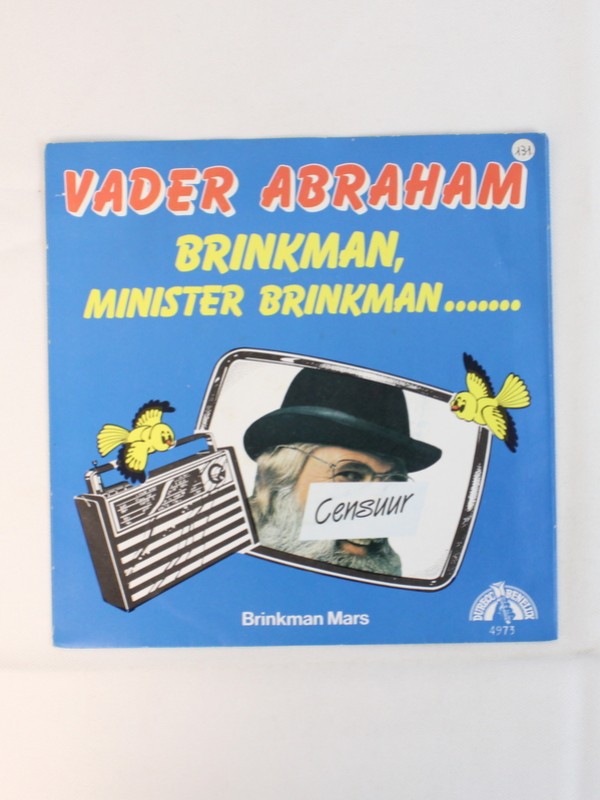 Single Vinyl Vader Abraham - Brinkman, Minister Brinkman