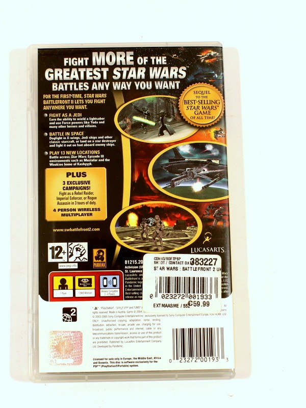 PSP Star Wars Battlefront II