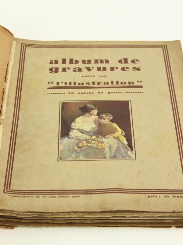 Duo oude kunstboeken met uitgebreide uitleg en foto's - 1926