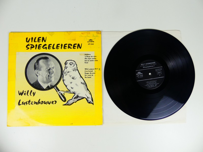 Vintage elpee - Willy Lustenhouwer - ‘Uilenspiegeleieren’ - jaren ‘50 ‘60