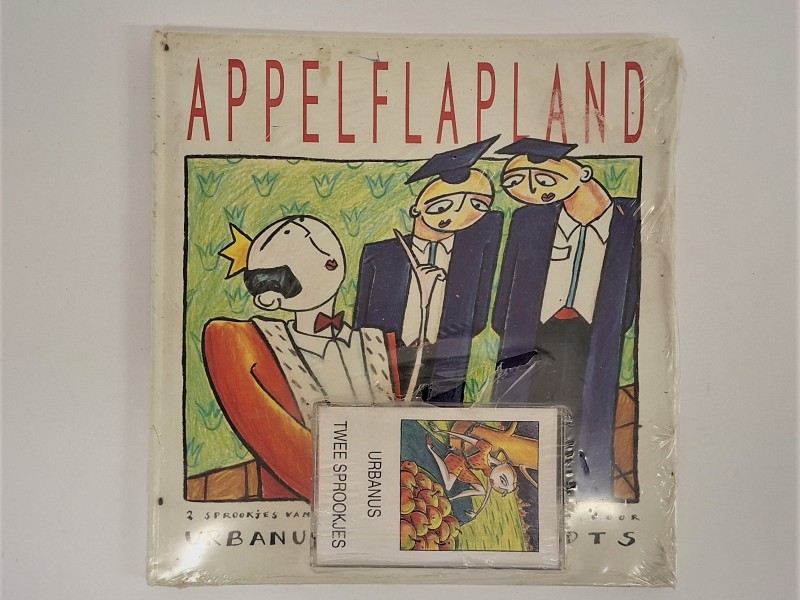 Boek & cassette 'Appelflapland' van Urbanus