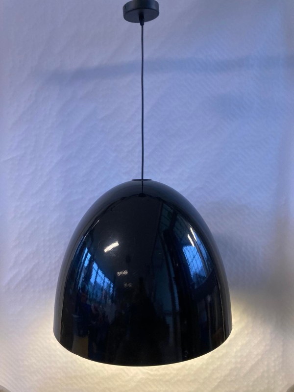 Zwarte design plafondlamp: Biffi Luce Tornado