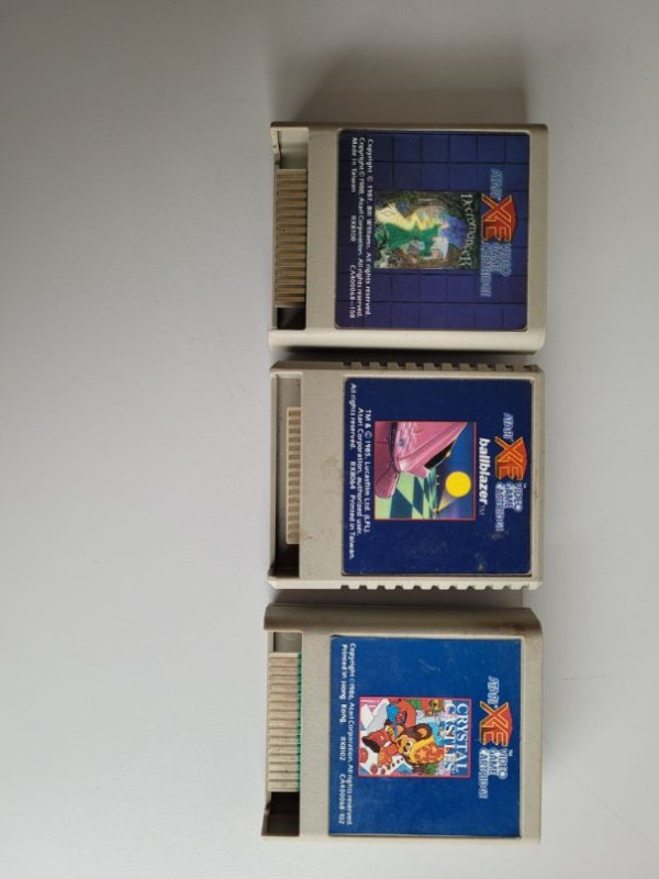 3 Atari videogames