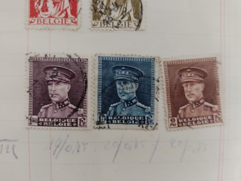 Oud postzegelverzamelschrift 1e helft 20e eeuw