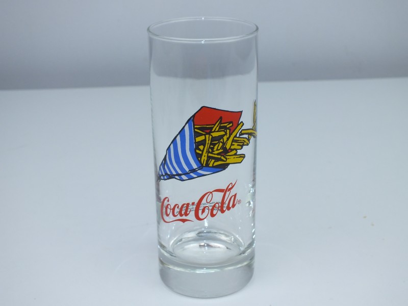 Verzamel Glas: Coca  Cola, Pakje Friet, 1992