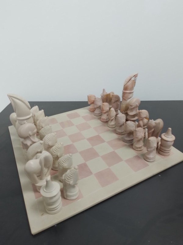 Spekstenen schaakspel - Afrikaans