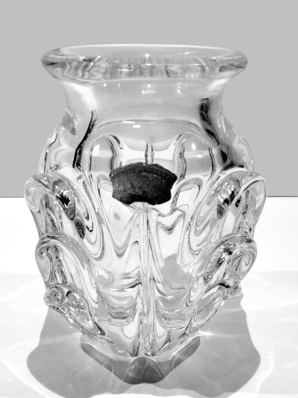 Val St Lambert  'Guido Bon' kristallen vaas