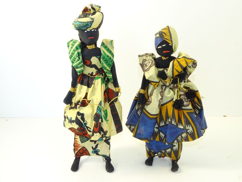 2 Authentiek Poppen: West Afrika