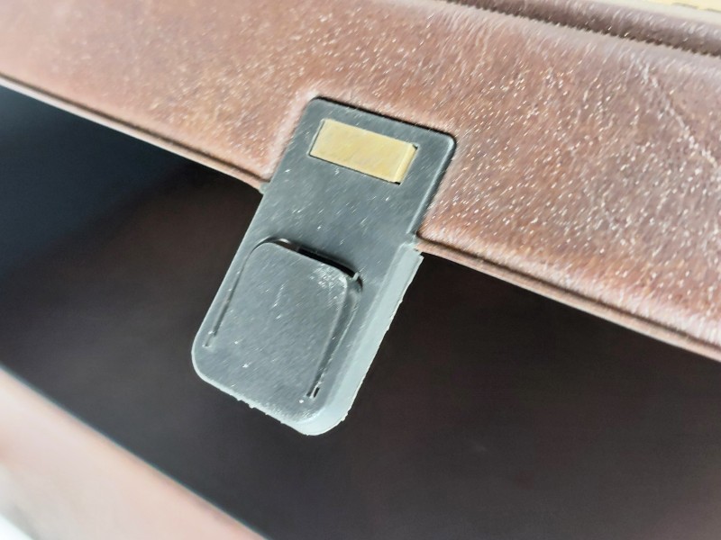 Cassette recorder in koffer