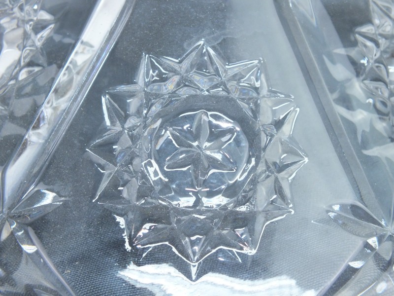 Kristallen dekselvaas / Bonbonnière