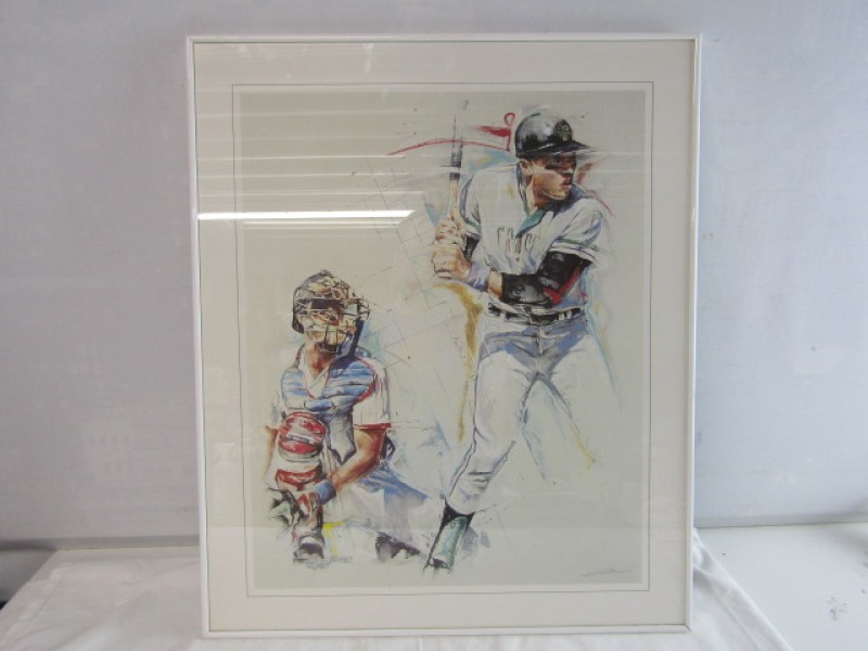 Prent, Baseball, 1990