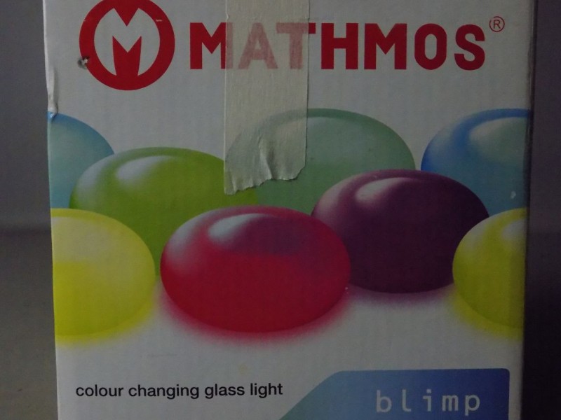 Mathmos blimp lamp in originele doos
