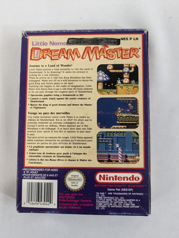 Little Nemo: The Dream Master [NES]