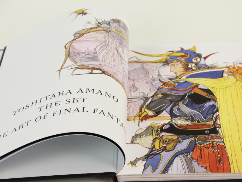 The Sky: The Art Of Final Fantasy Slipcased Edition - Yoshitaka Amano - First Edition