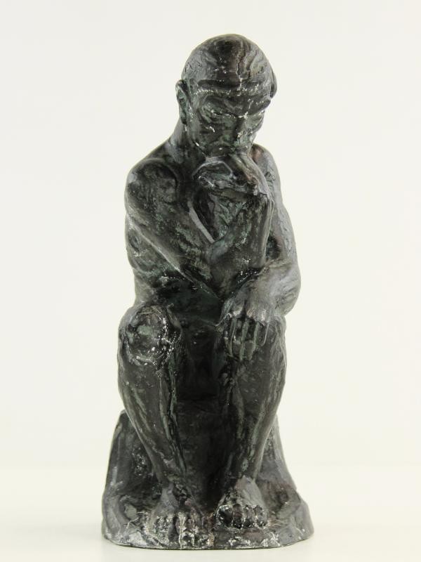 Middelgroot duplicaat 'De denker' van Rodin - Parastone collection (28,5 cm)