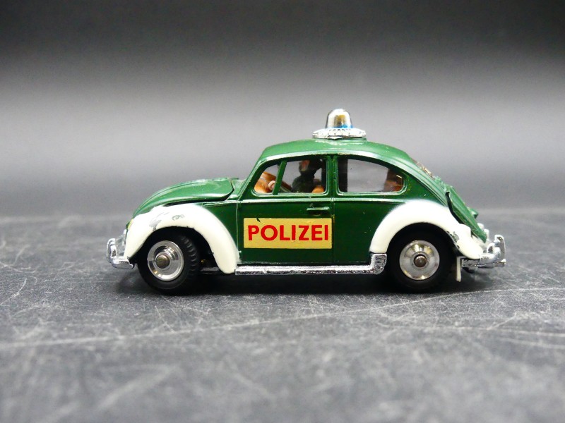 Vintage Corgi Toys Volkswagen European Police Car N° 492