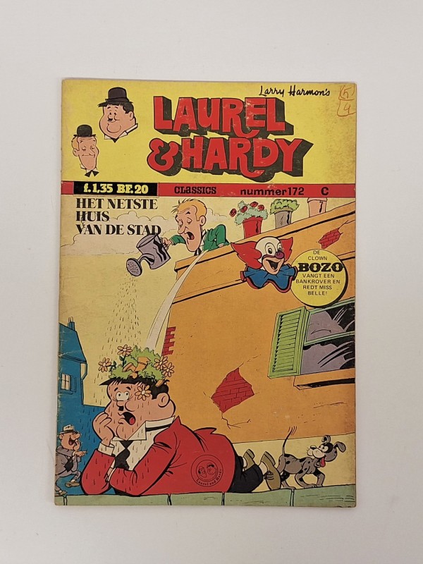 3 strips Laurel & Hardy