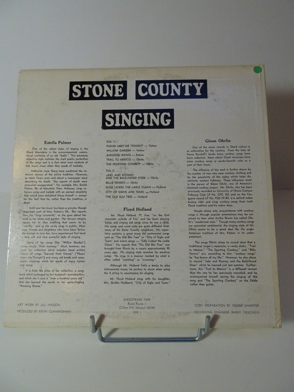 Album: Stone county - Singing