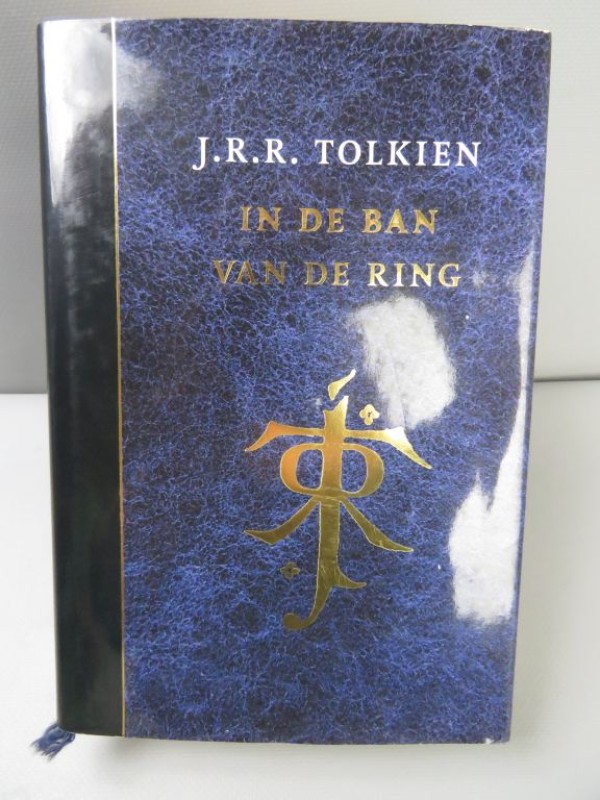Boek hardcover In de ban van de ring Kringwinkel